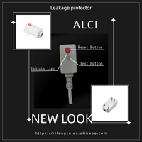 Adaptateur électrique domestique et industriel RIFENG avec fonction d'auto-vérification ALCI, protection contre les fuites, sécurité pour sèche-cheveux