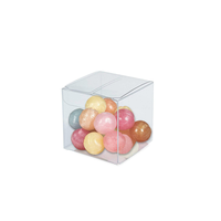 Boîte en plastique transparente recyclable personnalisée Boîtes cadeaux d'emballage transparentes en PET PP PVC