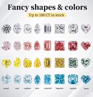 Diamant synthétique de 1 à 3 carats, bleu intense/vif, taille radiant, certifié IGI, excellente taille, diamant CVD pour la fabrication de bijoux