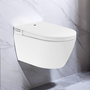 Inodoro Inteligente Moderno ARROW de Una Pieza con Sifón en P, Inodoro Inteligente Montado en la Pared - Product Image 1