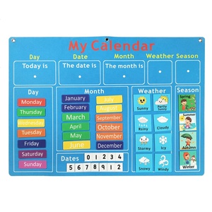 Pezzi di Storyboard di feltro oceanico insegnamento interattivo <span class=keywords><strong>storie</strong></span> di bordo di flanella per attività in età prescolare per bambini regali di giocattoli artigianali - Product Image 4