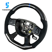 Volante de Fibra de Carbono Personalizado para Jeep Grand Cherokee SRT8 Wrangler Jk Compass Rubicon Sahara 2008 2011 2012 2013 2014 2015