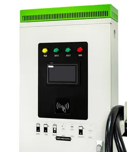 N & P 60 KW DC tumpukan pengisian cepat CE ev stasiun pengisian daya dc stasiun pengisian komersial cepat pengisi daya ev dengan ocpp