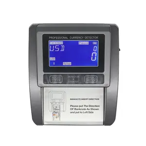 UNION MG03 شاشة LCD آلة عد النقود المصرفية USD ، EUR ir كاشف المال عداد النقود