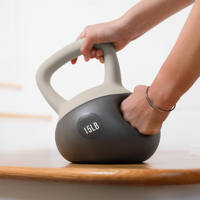 Juego de Pesas Rusas de PVC Duradero y Suave con Arena, 4/5/6/8/10/12 kg, Equipo de Ejercicio para Glúteos y Cadera, Entrenamiento de Fuerza en Casa, Unisex, Kepler