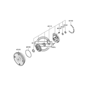 46156-39000 46156-39000 OEM 46156-39000 Joint de pompe à huile 4615639000 pour Azera Grandeur 99-04 Achetez à prix réduit sur - Product Image 1
