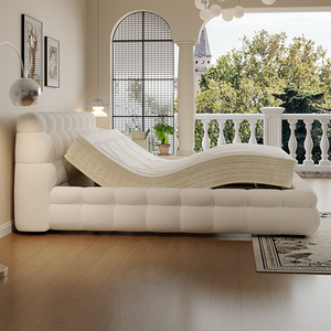 Khung giường điện có thể điều chỉnh với chức năng massage và điều khiển không dây - Đế giường thông minh cho phòng ngủ với chức năng ngả lưng không trọng lực - Product Image 2