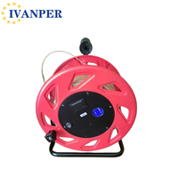 Pita pengukur celup Sensor tuas air kabel penggaris 10M - 500m untuk meteran Level air kabel baja pengganti sumur bawah air