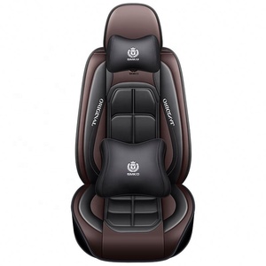 Housses de siège <span class=keywords><strong>auto</strong></span> en PU de luxe de haute qualité avec protection pour 2 à 5 sièges, compatibles avec la plupart des modèles de véhicules, personnalisables - Product Image 2