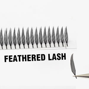 벤더의 새로운 스타일 개별 속눈썹 연장 재료 CC 컬 메이크업 위스피 PBT 볼륨 속눈썹 애니메이션 프리메이드 래쉬 - Product Image 6