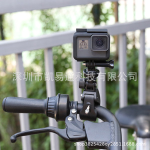GoPro Action <b>Camera</b> Mount Adjustable <b>Bicycle</b> Motorcycle Clamp Holder Large Diameter Support - Product Image 4