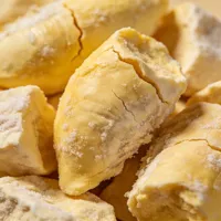 Hete Aanbieding Premium Gefreeze-droogde Durian Chips - 100% Natuurlijk, Geen Toegevoegde Suiker, Non-GMO, Gezonde Snack, Bulkverpakking voor Groothandel
