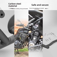 Nouvelle barre de protection moteur VOGE 007 à couverture complète, kit de protection contre les chutes en acier au carbone/acier inoxydable pour moto