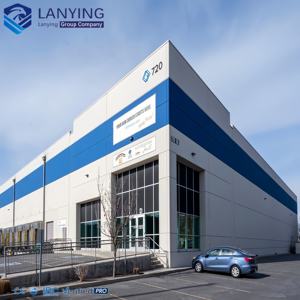 Construction d'usines préfabriquées Lanying, structures en acier personnalisées, bâtiments de conception moderne - Product Image 1