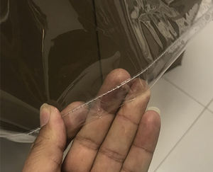 Xinrunjin Customized Simple PVC Transparent Dustproof Rainproof Sunscreen Thickened Waterproof Reactive Printing Equipment - Product Image 6