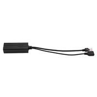 802.3Af/AT 48V 5V 2.4A Conector de interfaz hembra USB Separador de alimentación Ethernet Aislamiento Divisor PoE para interruptores de red IP