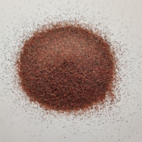 Abrasifs de sablage LM, sable de grenat naturel, faible teneur en silice, sable de grenat 46 60 80 mesh pour l'usine de pierre
