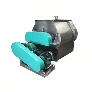 Mezclador de paletas de doble eje con cuchilla voladora, antiaglomerante, motor de 35kW, alta seguridad, para forraje y polvo químico - Product Image 1