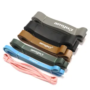 Amyup Latex Material Elastic Pull Up Resistance Bands Make Your Own Resistance Bands 5 Different Levels Resistance Loop