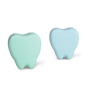 Nhãn hiệu riêng chỉnh hình răng giữ trường hợp cho rõ ràng aligners lưu trữ PP chất liệu răng-shaped tùy chỉnh màu sắc - Product Image 6