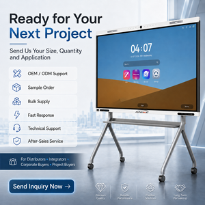 Tableau blanc interactif intelligent de 65, 75, 86 et 98 pouces avec écran <span class=keywords><strong>tactile</strong></span> pour salle de réunion, système audiovisuel de conférence, intégrateur de systèmes AV, projet scolaire - Product Image 6