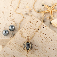 Ensemble de bijoux hawaïens, boucles d'oreilles, collier, pendentif, médaillon, plaqué or 18K, perles de coquillage, pour femmes et femmes, vente en gros