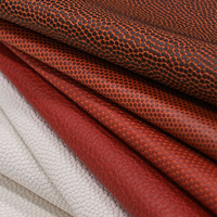 Usine Chengyuan personnalisé écologique 1.0-1.8mm haute résistance à la déchirure/forte élasticité cuir synthétique Pu pour cuir de balle