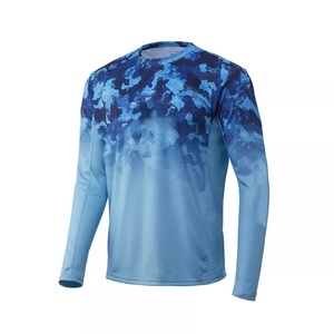 Maillot de pêche à séchage rapide par sublimation, protection UV, t-shirts pour hommes, UPF 50+, manches longues, chemises de pêche pour adultes - Product Image 2
