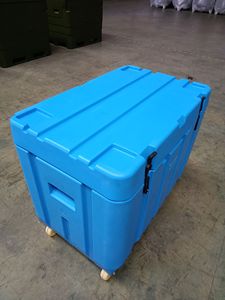 Conteneur isotherme rotomoulé à haute isolation avec faible taux de sublimation, en LLDPE sans soudure, pour stockage longue durée - Product Image 3