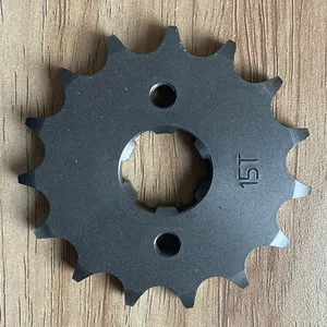 Pignon avant de moto en acier personnalisé 14-17T 428 pour <span class=keywords><strong>Honda</strong></span> CBR150R <span class=keywords><strong>CB125R</strong></span> CBR125R - Product Image 2