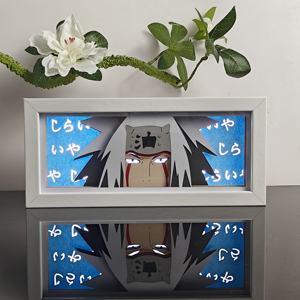 Anime Custom Pattern 3D Paper Carved Lights <span class=keywords><strong>My</strong></span> <span class=keywords><strong>Hero</strong></span> Academy SPY Anime Light Box Peripheral Gift Home Decoration Lamp - Product Image 3