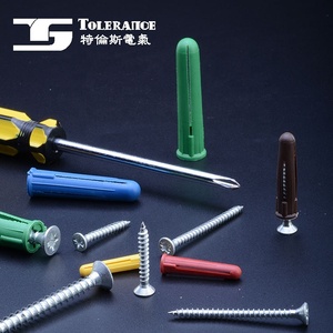 <span class=keywords><strong>10</strong></span> millimetri di Plastica Spina di Parete per fissaggio su cemento, mattoni e altri ad alta densità di materiale - Product Image 4