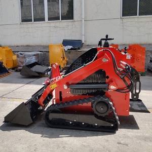 Xinta Neuer Kompakter Diesel-Motor-Raupenlader für Landwirtschaft und Garten, Frontlader, <span class=keywords><strong>Mini</strong></span>-Raupenlader, 13,5 PS, 200 kg Tragkraft - Product Image 4