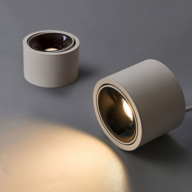 Surface Mount Anti Glare Downlight 15W 30W 50W Aluminum Led Ceiling Light Spotlights for Home