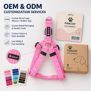 Arnés ajustable de nailon para perros con patrón de camuflaje para perros pequeños, estilo lindo, cierre de hebilla, lavable a mano - Product Image 4