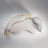 SPARKLE Moderne Neue Idee Weißer „Hotdog“ Design-Sofa-Set Luxus-Lounge Runde Gebogene Couch für das Wohnzimmer