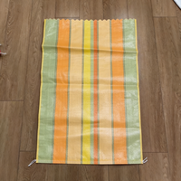 Sac tissé en PP résistant aux déchirures, imprimé en couleur personnalisée, avec revêtement laminé et traitement UV, pour l'emballage du sucre, des graines et des produits agricoles