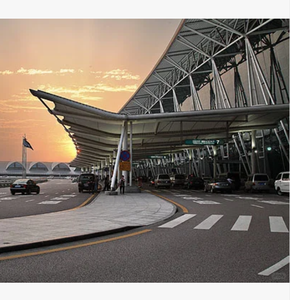 Lớn khoảng sân bay thiết bị đầu cuối xây dựng Train dịch vụ đường sắt trạm thép hội trường với không gian khung lợp thép giàn mái - Product Image 1