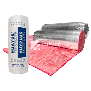 Isolation thermique insonorisante Double face en aluminium couverture en fibre <span class=keywords><strong>de</strong></span> <span class=keywords><strong>verre</strong></span> ignifuge 90mm 200mm couverture en <span class=keywords><strong>laine</strong></span> <span class=keywords><strong>de</strong></span> <span class=keywords><strong>verre</strong></span> - Product Image 6