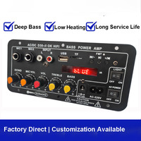 Placa Amplificadora de Potencia Digital BT 5.0, Amplificador Estéreo HiFi HSC3125, 1 oz de Cobre, para Subwoofer de Auto, Karaoke en Casa, Estéreo de Auto