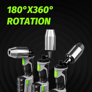 Punzonadora alimentada por batería SUCA 180, herramienta eléctrica de perforación, perforadora hidráulica con cabezal giratorio de 360 ° * ° - Product Image 6