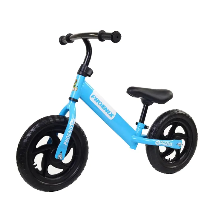 12 inch CE paddle less bikes kids balance bicycle/no foot pedal driving bike kid/metal toy bike for balanced for 1 year old baby