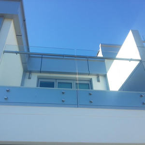 Garde-corps en verre à bon prix <span class=keywords><strong>D</strong></span>étails de fixation Garde-corps en verre moderne le plus récent système de garde-corps de protection contre les chutes - Product Image 6