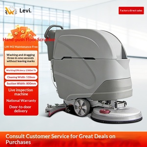 Ride-on washing truck commercial floor scrubber floor scrubber workshop floor polishing machine cleaning washing truck - Product Image 1