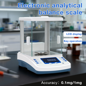 Bilancia di Precisione Digitale da Laboratorio con Calibrazione Esterna, Precisione 0.0001g, Capacità 0-500g, Bilancia per Metalli - Product Image 2
