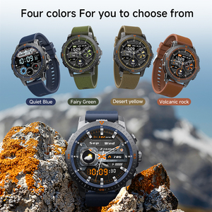 <span class=keywords><strong>QSF</strong></span> hommes 1.43 ''écran HD AMOLED IP68 étanche montre intelligente podomètre calories santé activité Tracker mode sport montres intelligentes - Product Image 2