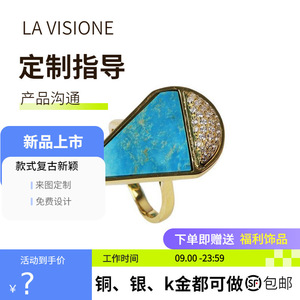 View Link Custom Women's 925 Silver Gemstone <b>Ring</b> <b>Crystal</b> Rhinestone Italian Craftsmanship Vintage Jewelry Fashion Simple - Product Image 4