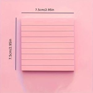 Colorful Self-Adhesive Magnetic <b>Memo</b> <b>Pads</b> Cute Teasable Sticky Note <b>Pads</b> Essential School Season Supplies for Students Office - Product Image 2