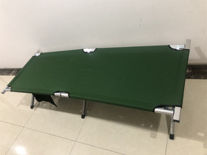 <span class=keywords><strong>Lit</strong></span> de camping pliable en aluminium robuste, portable, sur mesure, pour adultes, idéal pour les voyages et le camping en plein air. - Product Image 3
