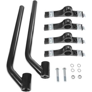 Kit de suspension de garde-boue d'usine Kit de montage de garde-boue en poly décalé de 5 "pour camions semi-lourds à benne basculante - Product Image 1